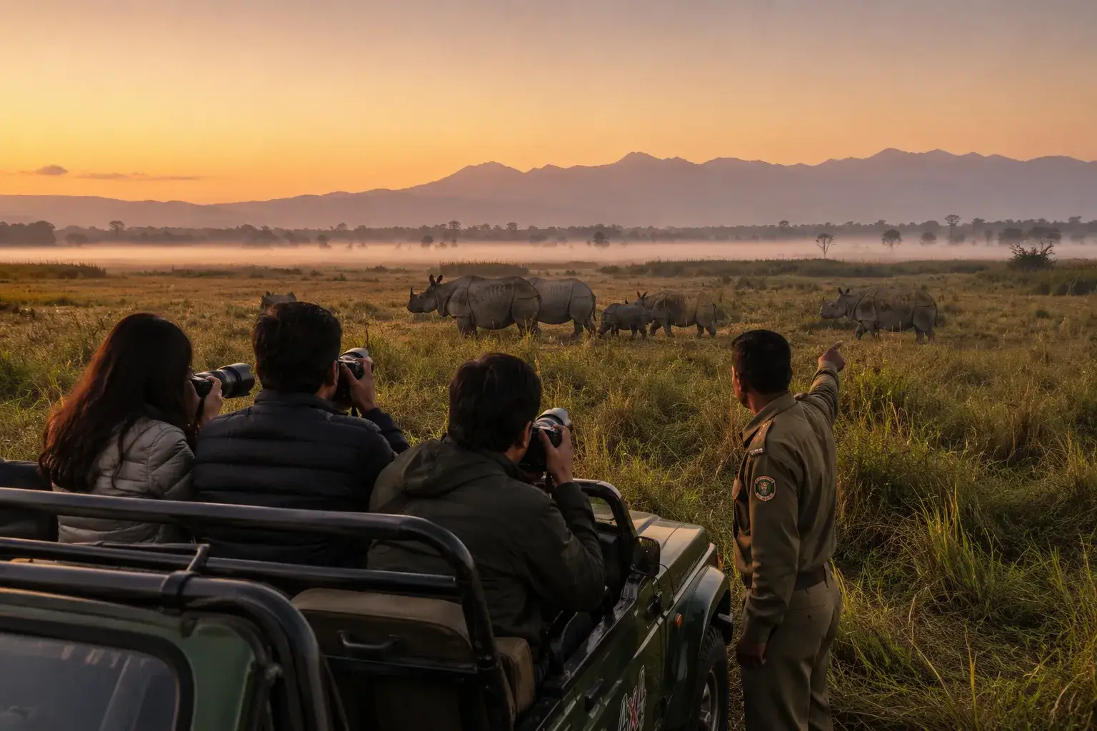 Kaziranga Rhino Safari